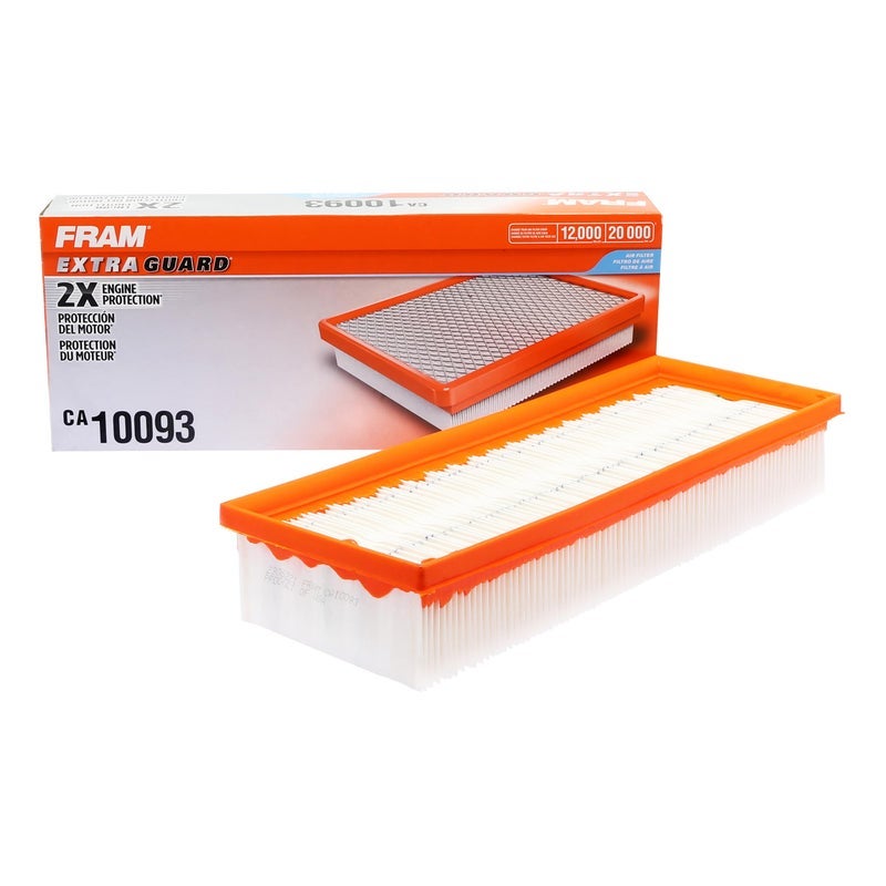 فلتر هواء المحرك الإضافي CA10093 البديل لموديلات شيفروليه HHR 2006-2011 (2.4 لتر و2.2 لتر)، يوفر حماية فلتر تصل إلى 12 شهرا أو 12,000 ميل